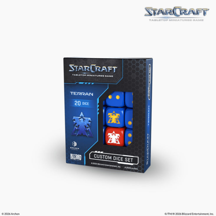 StarCraft® Terran Custom Dice Set