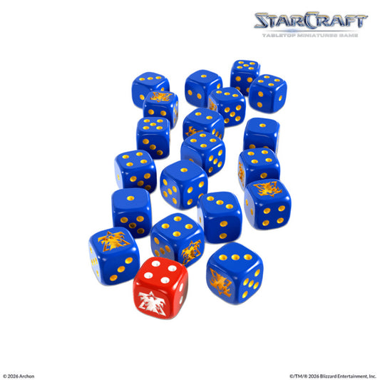 StarCraft® Terran Custom Dice Set
