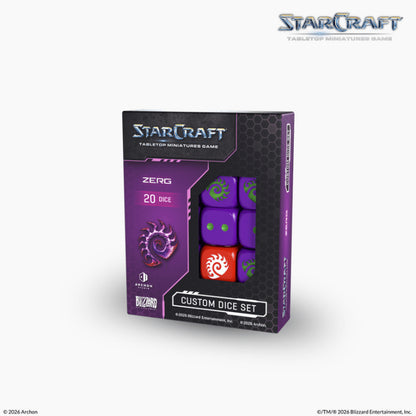 StarCraft® Zerg Custom Dice Set