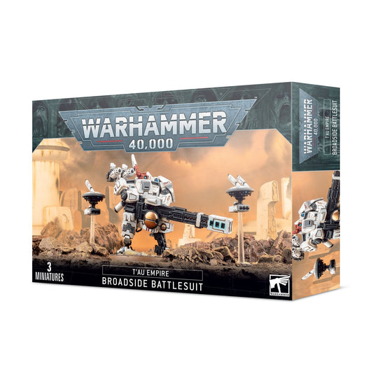 Warhammer 40,000 Tau XV88 Broadside Battlesuit Kunststoffminiatur