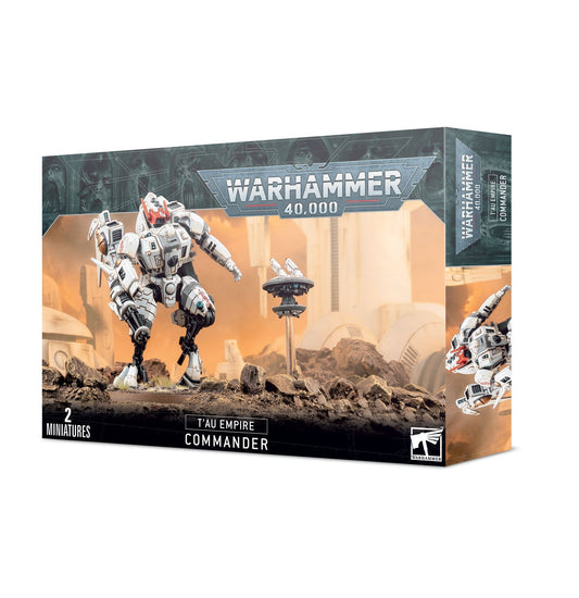 T'au Commander und Drohne Kampfpatrouille Warhammer 40,000 Deutsch