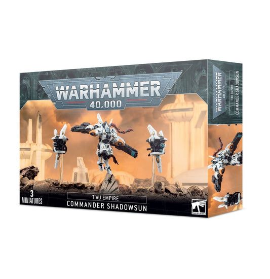 Miniatur des T’au Empire Commander Schattensonne