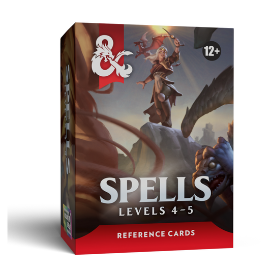 D&D - Trove Reference Cards - Spells: Levels 4-5 - EN