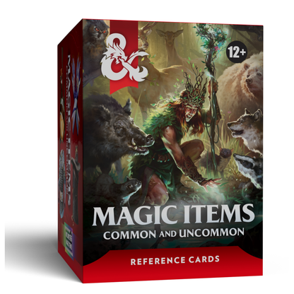 D&D - Trove Reference Cards - Magic Items: Common and Uncommon - EN