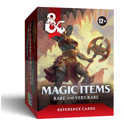D&D - Trove Reference Cards - Magic Items: Rare and Very Rare - EN