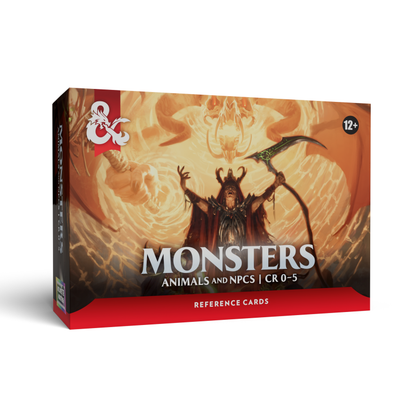 D&D - Trove Reference Cards - Monsters: Animals and NPCs - EN