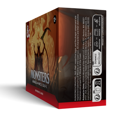 D&D - Trove Reference Cards - Monsters: Animals and NPCs - EN