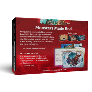 D&D - Trove Reference Cards - Monsters: Fearsome and Ferocious - EN