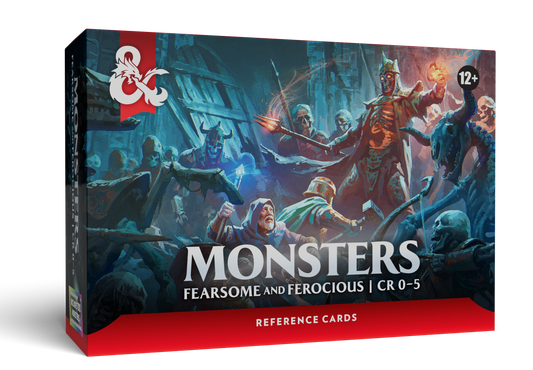D&D - Trove Reference Cards - Monsters: Fearsome and Ferocious - EN
