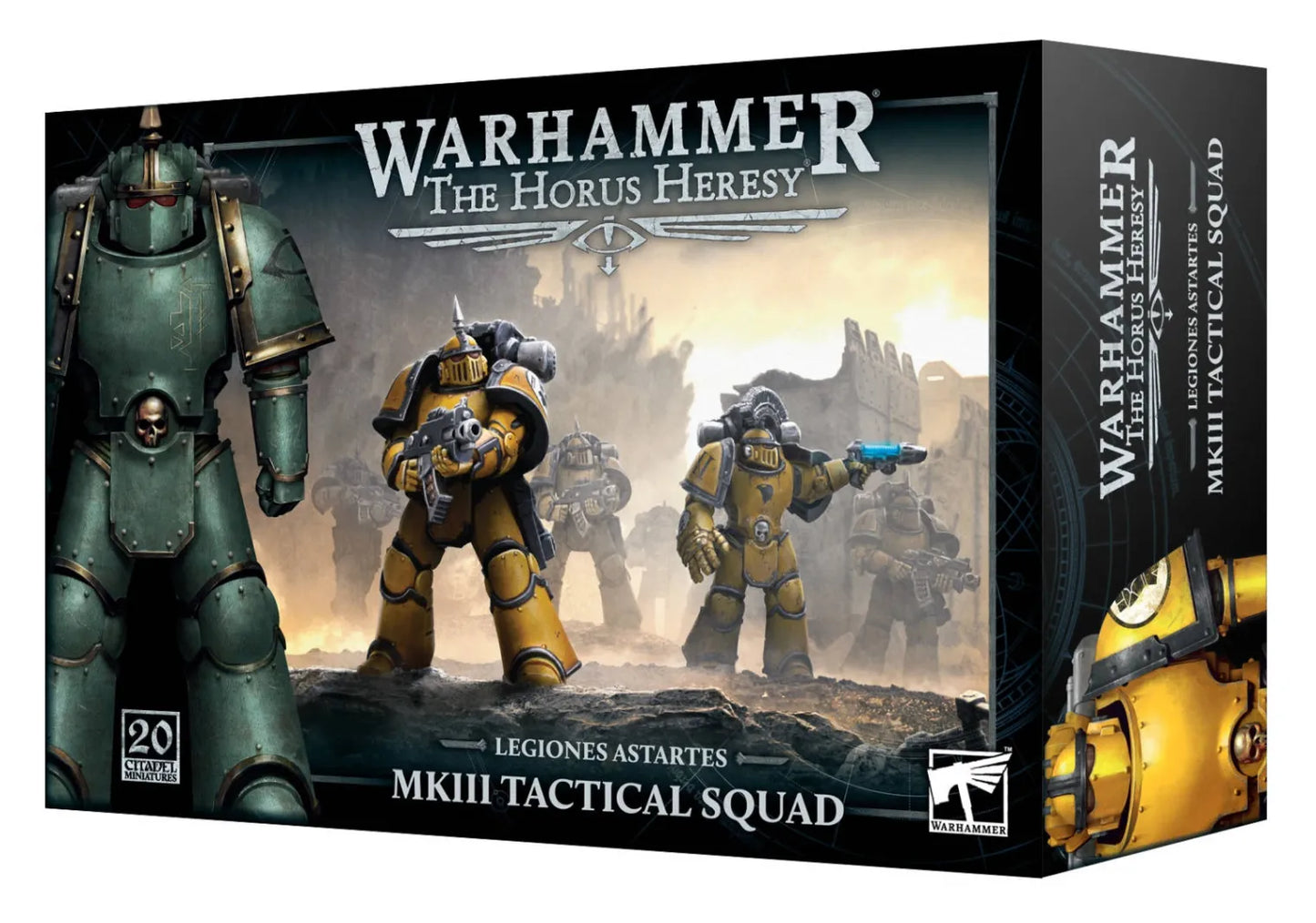 Horus Heresy Legiones Astartes MkIII Tactical Squad – Infantry Box Set