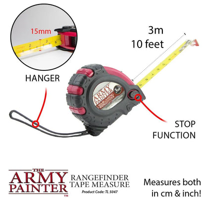 Army Painter Rangefinder Tape Measure APTL5047 Neu