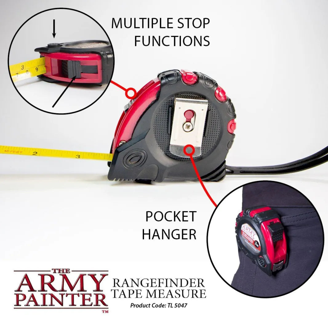 Army Painter Rangefinder Tape Measure APTL5047 Neu