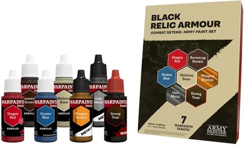 Combat Se7ens: Black Relic Armour - The Army Painter