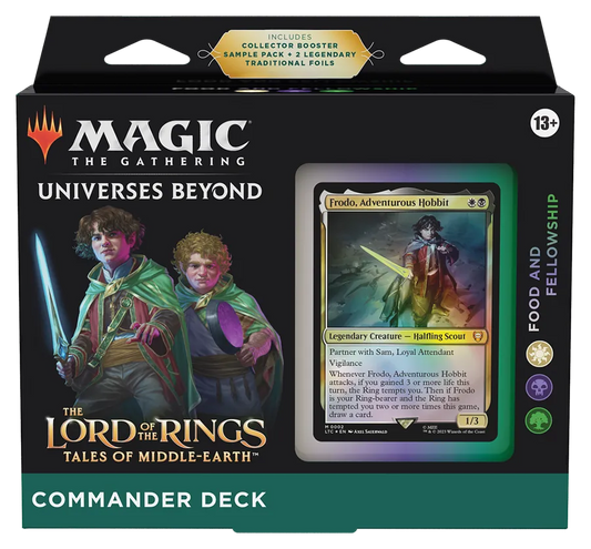 MtG The Lord of the Rings: Tales of Middle-Earth - Commander Deck Food and Fellowship English