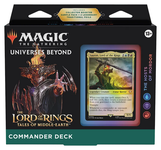 MtG The Lord of the Rings: Tales of Middle-Earth - Commander Deck The Host of Mordor English