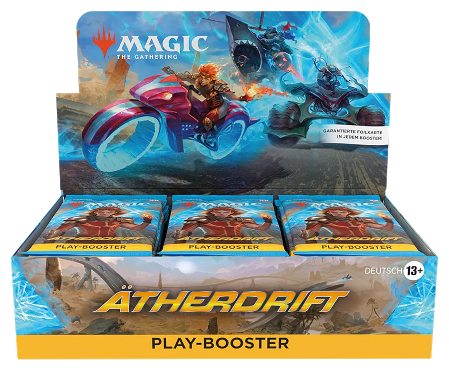 Magic: The Gathering Aetherdrift Play-Booster-Display (30 Packs) Deutsch