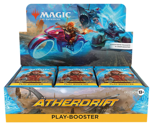 Magic: The Gathering Aetherdrift Play-Booster-Display (30 Packs) Deutsch