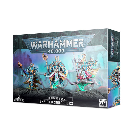 Thousand Sons Exalted Sorcerers Miniaturen für Warhammer 40000 Deutsch