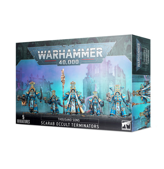 Thousand Sons Scarab Occult Terminators Bausatz für Warhammer 40000 Deutsch
