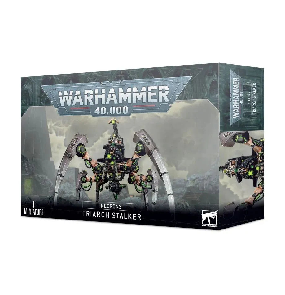 Warhammer 40k Necrons Triarch Stalker Triarchat-Jagdläufer Miniatur NEU OVP