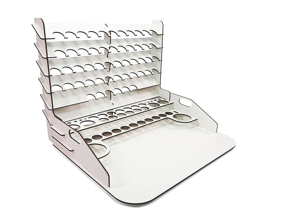 Vallejo Paint Display Workstation 40x30cm Vertical Storage