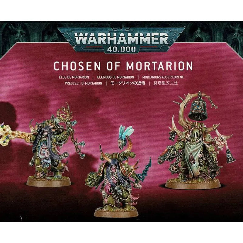 Warhammer 40.000 Death Guard: Chosen of Mortarion (3 Charaktermodelle)