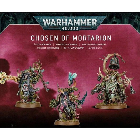 Warhammer 40.000 Death Guard: Chosen of Mortarion (3 Charaktermodelle)