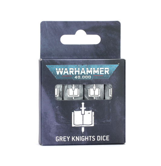 Grey Knights Würfelset für Warhammer 40000 Deutsch