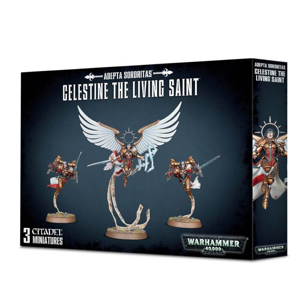 Warhammer 40k Celestine the Living Saint Die Lebende Heilige Neu Adepta Sororitas
