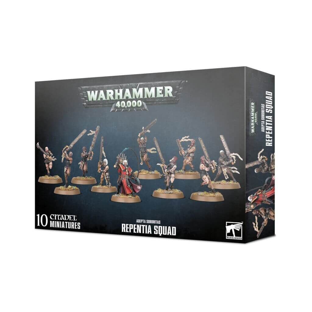ADEPTA SORORITAS Repentia Squad REPENTIATRUPP Warhammer 40k Miniaturen Neu