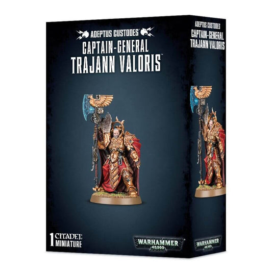 Warhammer 40k Trajann Valoris Adeptus Custodes Miniatur Figur NEU OVP