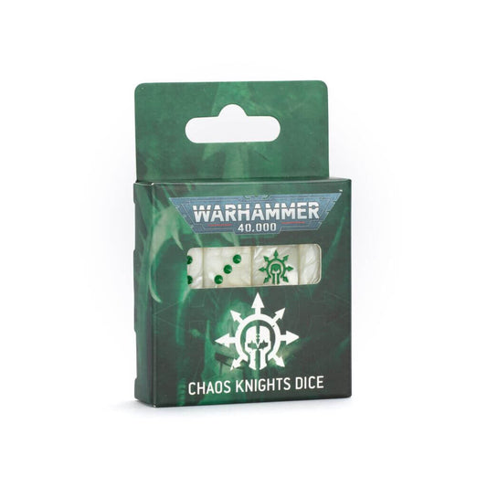 Würfelset der Chaos Knights Würfel Games Workshop Warhammer 40k neu OVP