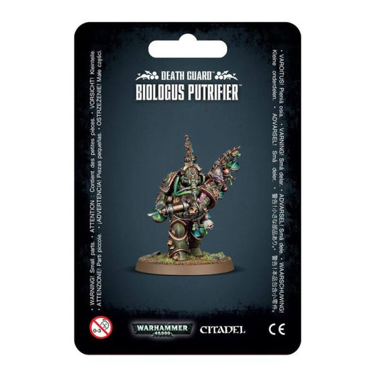 Warhammer 40k Biologus Putrifier Putrefaktor Death Guard Miniatur Modell