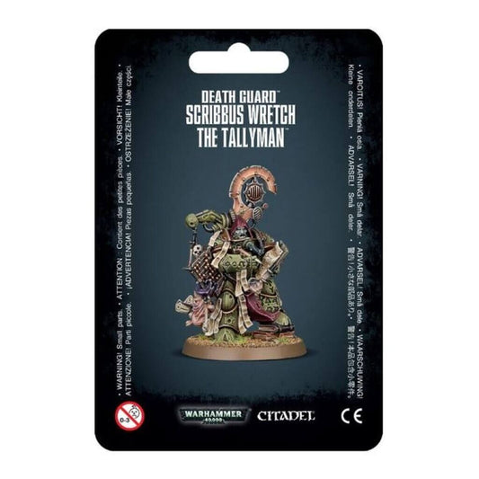 Warhammer 40k Death Guard Scribbus Wretch Tallyman Chaos Miniatur Figur