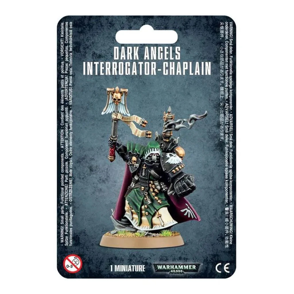 Dark Angels INTERR. CHAPLAIN – Warhammer 40,000 Interrogator Chaplain Leader Miniature