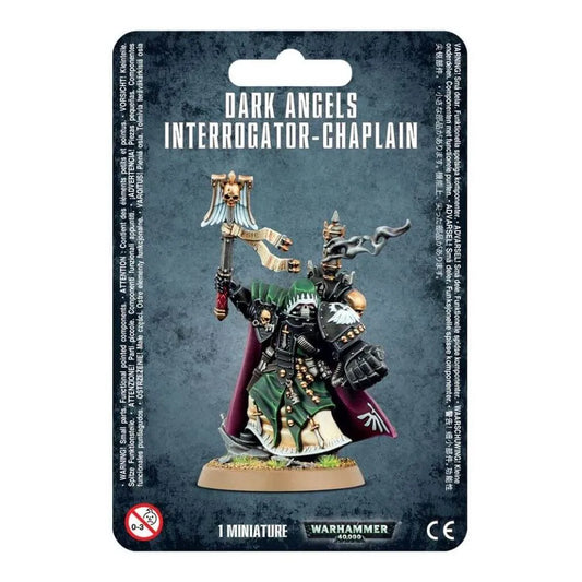 Dark Angels INTERR. CHAPLAIN – Warhammer 40,000 Interrogator Chaplain Leader Miniature