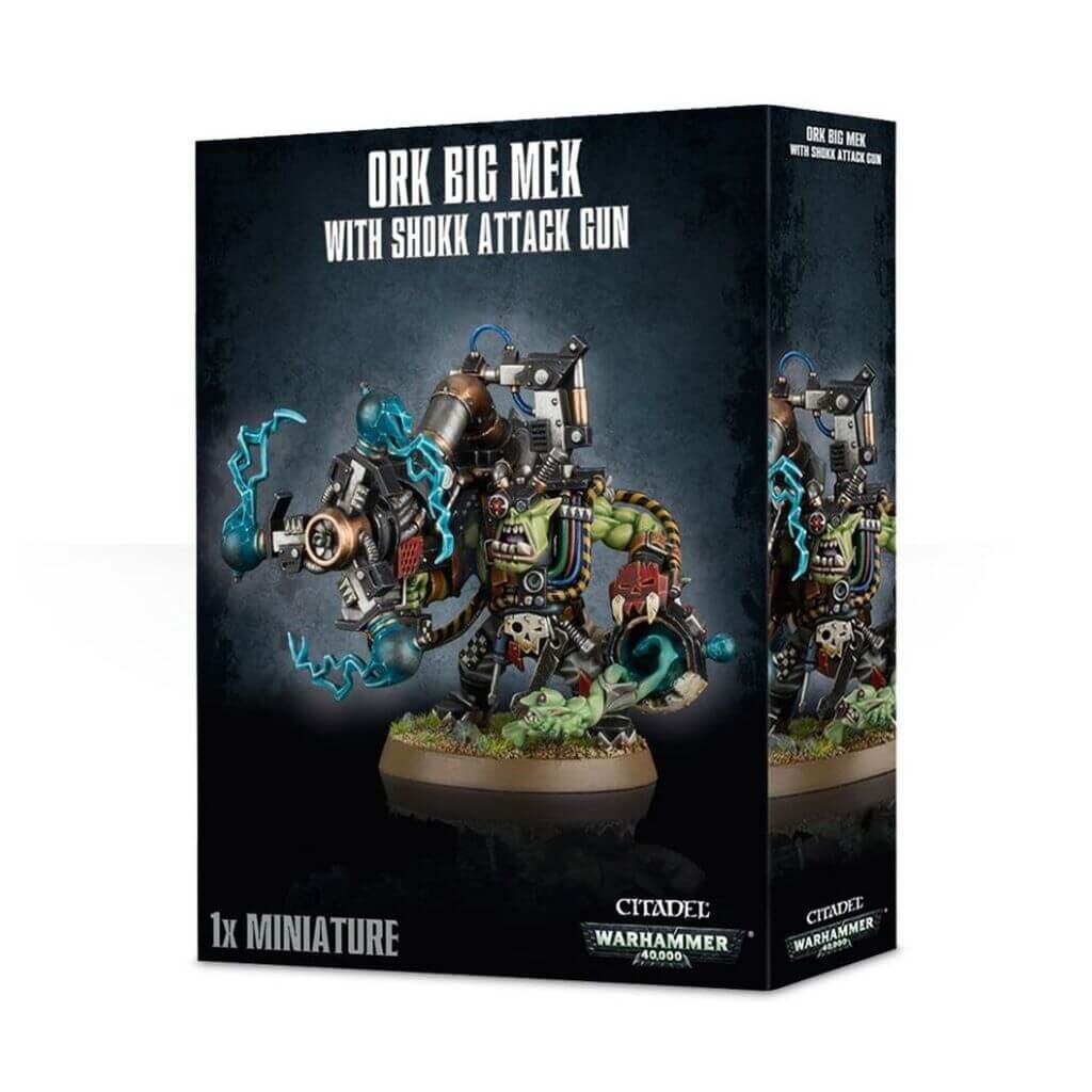 Warhammer 40.000 Orks: Big Mek with Shokk Attack Gun