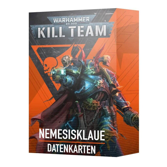 Warhammer Kill Team Datenkarten Nemesisklaue Deutsch Neu