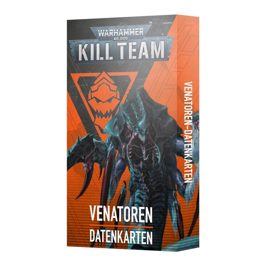 Warhammer Kill Team DATENKARTEN VENATOREN DEU Neu Regeln