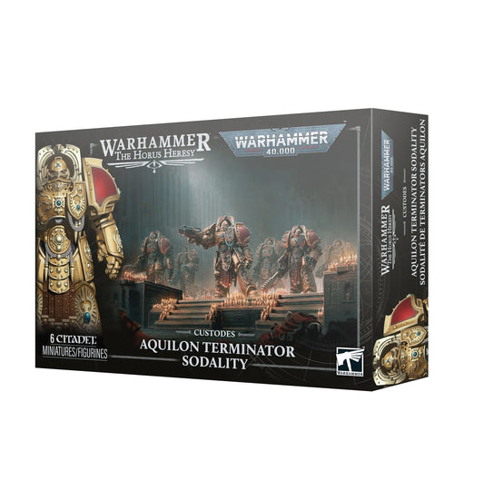 Warhammer: The Horus Heresy Custodes: Aquilon Terminator Sodality