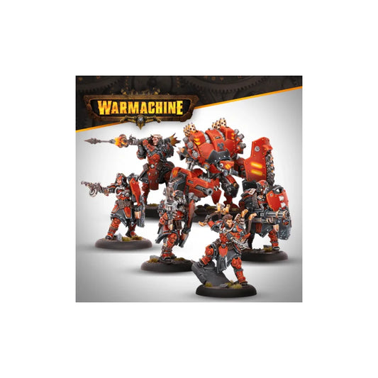 Warmachine: Khador SKS-6 Command Cadre (HIPS)