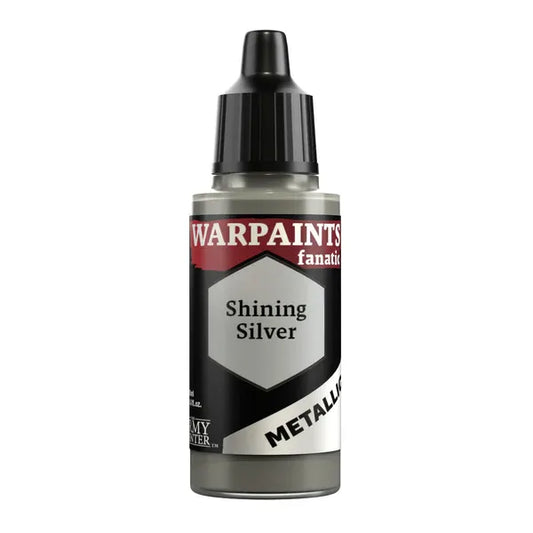 Army Painter Shining Silver Warpaints Fanatic Metallic 18 ml
