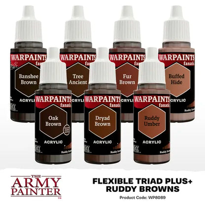 Army Painter Ruddy Browns Flexible Triad PLUS+ APWP8089P Neu