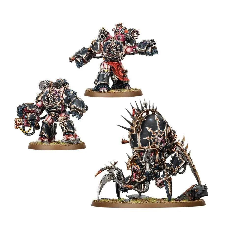 Warpforged CSM: WARPFORGED – Warhammer 40,000 Chaos Space Marines Venomcrawler & Obliterators