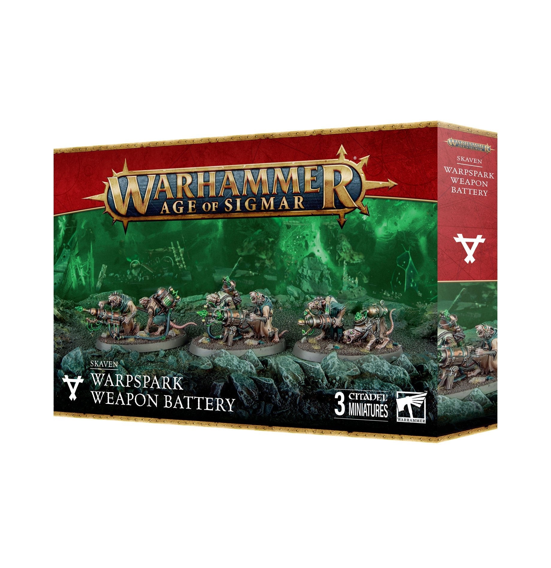 Skaven Warpfunken-Waffenbatterien Warhammer Age of Sigmar Bausatz