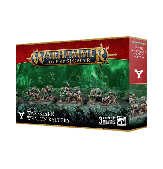 Skaven Warpfunken-Waffenbatterien Warhammer Age of Sigmar Bausatz