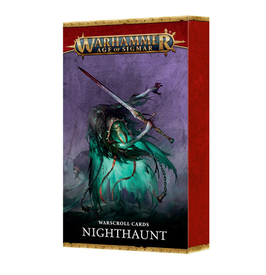 Datenblattkarten Nighthaunt Englisch Warhammer Age of Sigmar
