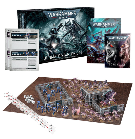 Warhammer 40000 Kampfpatrouille Box für Tyraniden und Space Marines Englisch