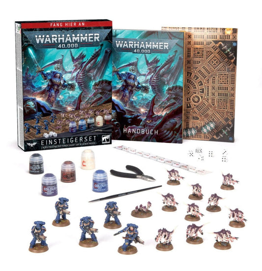 Warhammer 40.000 Einsteiger-Starterset Deutsch mit Primaris Infernus Marines und Termaganten