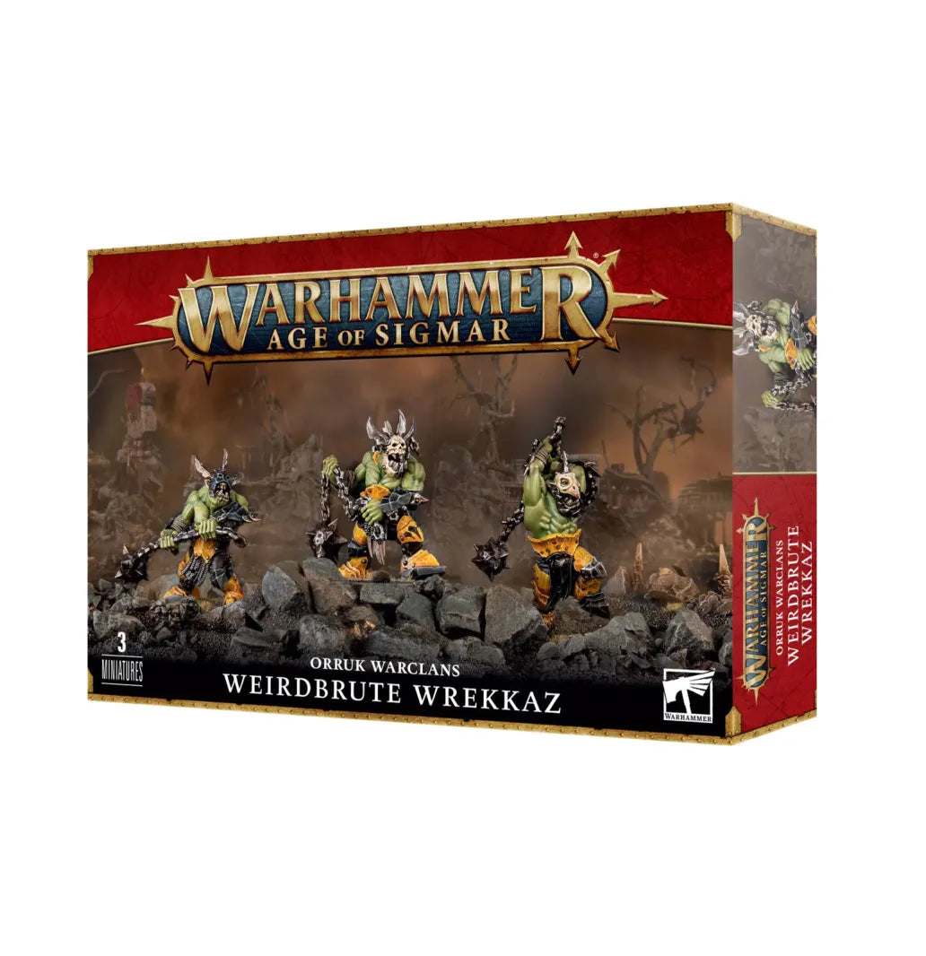Age of Sigmar Orruk Warclans Weirdbrute Wreaker – Destruction Unit Model